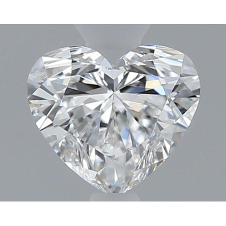 Diament serce, 0.37ct, VS1, E, GIA 6532180414