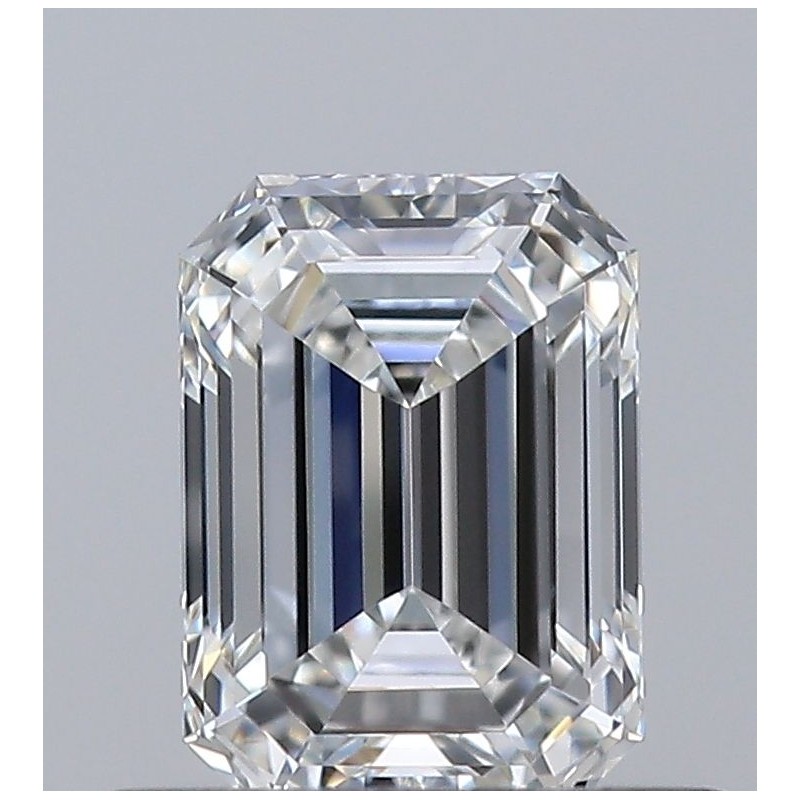 Diament szlif szmaragdowy, 0.5ct, VVS1, G, GIA 1533594575