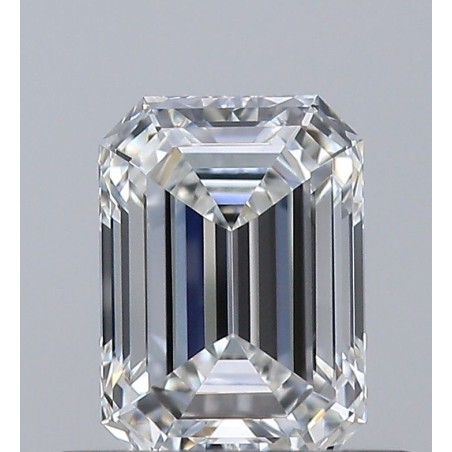 Diament szlif szmaragdowy, 0.5ct, VVS1, G, GIA 1533594575