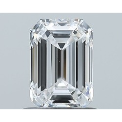 Diament szlif szmaragdowy, 0.91ct, VS1, D, GIA 6532562197