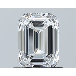 Diament szlif szmaragdowy, 0.91ct, VS1, D, GIA 6535212300