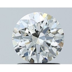 Diament szlif okrągły, 1.21ct, VVS1, H, HRD 250000256608