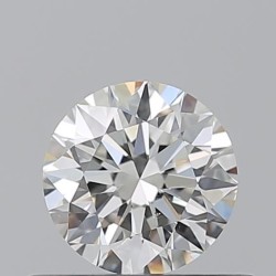 Diament szlif okrągły, 0.52ct, SI1, I, GIA 7532571665