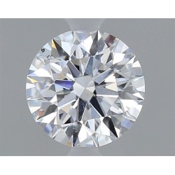 Diament szlif okrągły, 0.5ct, SI2, D, GIA 1533122721