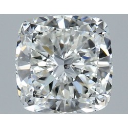 Diament szlif poduszkowy brylantowy, 2ct, SI2, H, GIA 6455955960