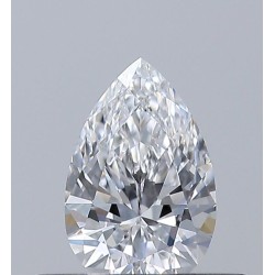 Diament szlif gruszkowy, 0.3ct, VVS2, D, GIA 6525682929