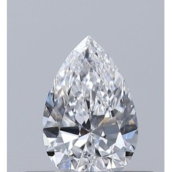 Diament szlif gruszkowy, 0.3ct, VVS2, D, GIA 6521552845