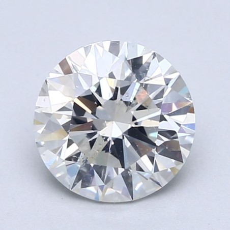 Diament szlif okrągły, 1.7ct, SI1, H, GIA 7432184047