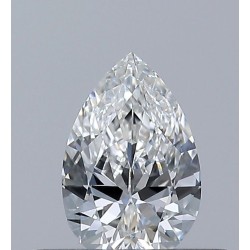 Diament szlif gruszkowy, 0.3ct, VVS1, F, GIA 6525630525