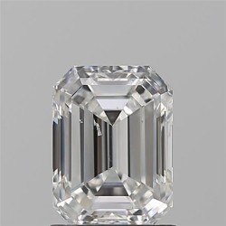 Diament szlif szmaragdowy, 1.51ct, SI1, F, GIA 2436372423