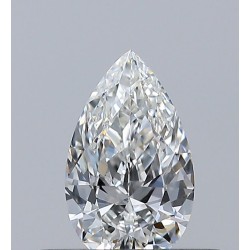 Diament szlif gruszkowy, 0.3ct, VVS1, H, GIA 3525630533