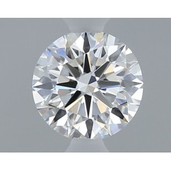 Diament szlif okrągły, 0.3ct, VS1, F, GIA 6531341761