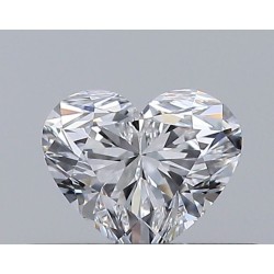 Diament serce, 0.3ct, VS1, D, GIA 5536775386