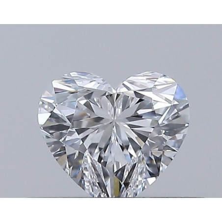 Diament serce, 0.3ct, VS2, D, GIA 2537381257