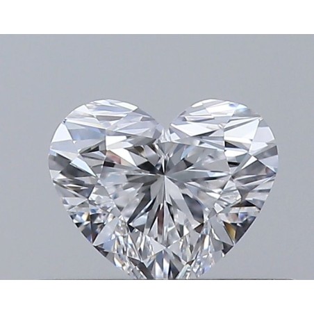 Diament serce, 0.32ct, VVS1, D, GIA 6531806985