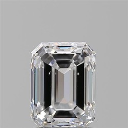 Diament szlif szmaragdowy, 1.5ct, SI1, D, GIA 1433073387