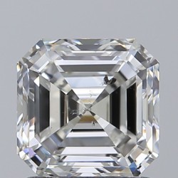 Diament szlif szmaragdowy kwadratowy, 1.5ct, SI1, I, GIA 6431327835