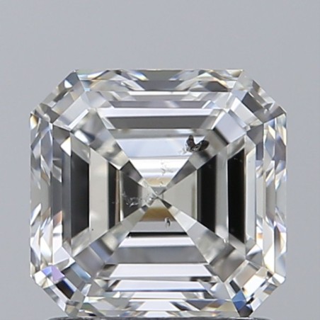 Diament szlif szmaragdowy kwadratowy, 1.5ct, SI1, I, GIA 6431327835