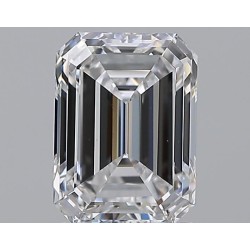 Diament szlif szmaragdowy, 2ct, VS1, D, GIA 2231670564