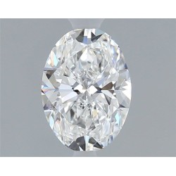 Diament szlif owalny, 0.6ct, VS1, D, GIA 2537565509