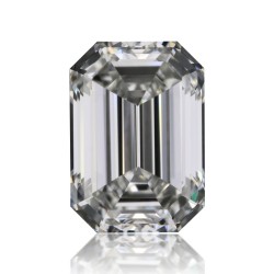 Diament szlif szmaragdowy, 0.5ct, VVS2, G, GIA 2537671070