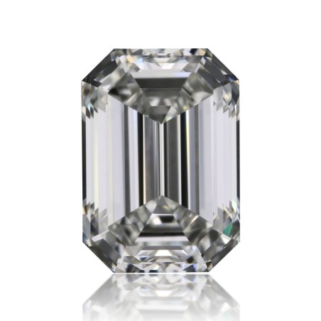 Diament szlif szmaragdowy, 0.5ct, VVS2, G, GIA 2537671070