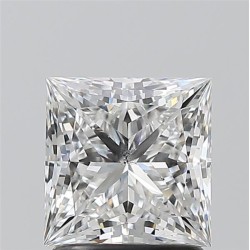 Diament szlif princess, 1.53ct, SI2, F, GIA 6535546492