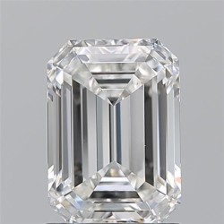 Diament szlif szmaragdowy, 1.5ct, VS2, F, GIA 5232745265