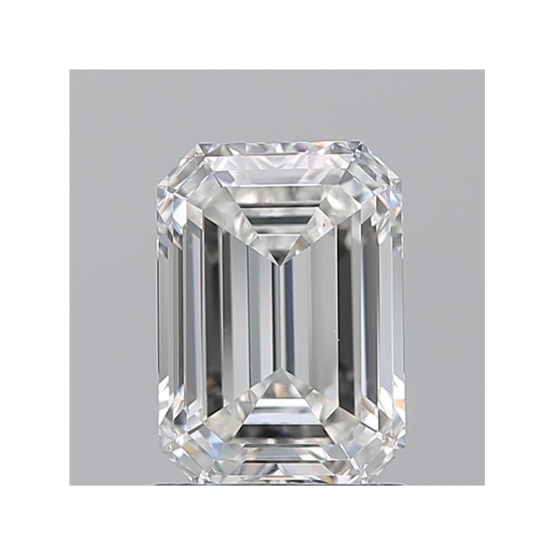 Diament szlif szmaragdowy, 1.5ct, VS2, F, GIA 5232745265
