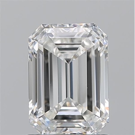 Diament szlif szmaragdowy, 1.5ct, VS2, F, GIA 5232745265
