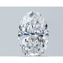 Diament szlif owalny, 0.9ct, VS1, D, GIA 6531792467