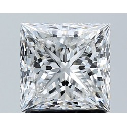 Diament szlif princess, 1.7ct, VS2, E, GIA 6233751176