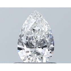 Diament szlif gruszkowy, 0.5ct, VVS2, F, GIA 2537803757