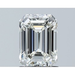 Diament szlif szmaragdowy, 1.5ct, VVS2, I, GIA 7536804947