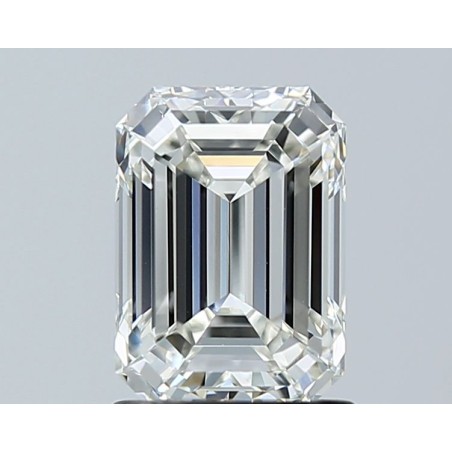 Diament szlif szmaragdowy, 1.5ct, VVS2, I, GIA 7536804947