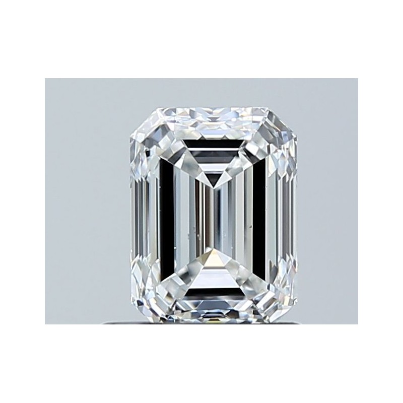 Diament szlif szmaragdowy, 1ct, SI1, F, GIA 1232746051