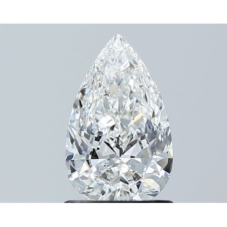 Diament szlif gruszkowy, 1ct, SI2, F, GIA 2231733487