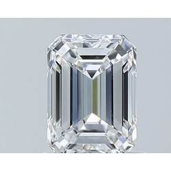 Diament szlif szmaragdowy, 1.01ct, VVS2, E, GIA 2231751202