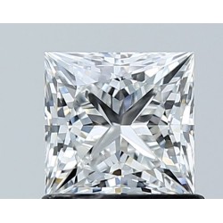 Diament szlif princess, 1.01ct, VS1, F, GIA 6535558743