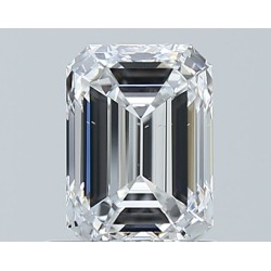 Diament szlif szmaragdowy, 1.01ct, VS2, D, GIA 6532805090