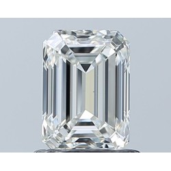 Diament szlif szmaragdowy, 1ct, VS2, H, GIA 5232739255