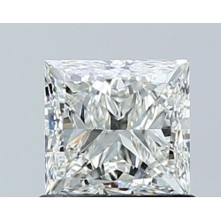 Diament szlif princess, 1ct, VVS1, H, HRD 250000256589