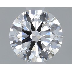 Diament szlif okrągły, 0.5ct, VVS1, F, GIA 7521735962