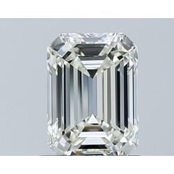 Diament szlif szmaragdowy, 1.01ct, VVS2, H, IGI 731513199