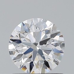 Diament szlif okrągły, 0.75ct, SI1, D, GIA 6522764463