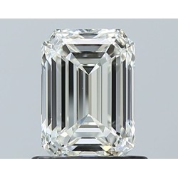 Diament szlif szmaragdowy, 1ct, VVS2, H, IGI 731513466