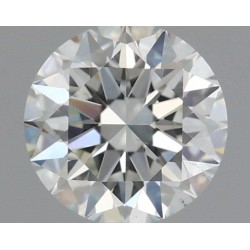 Diament szlif okrągły, 0.51ct, VS2, H, IGI 720532166