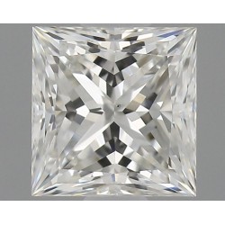 Diament szlif princess, 0.61ct, VS2, I, GIA 7498715895