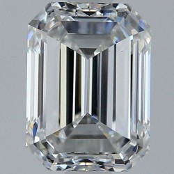 Diament szlif szmaragdowy, 1.51ct, VS2, E, GIA 2526163155