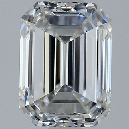 Diament szlif szmaragdowy, 1.51ct, VS2, E, GIA 2526163155